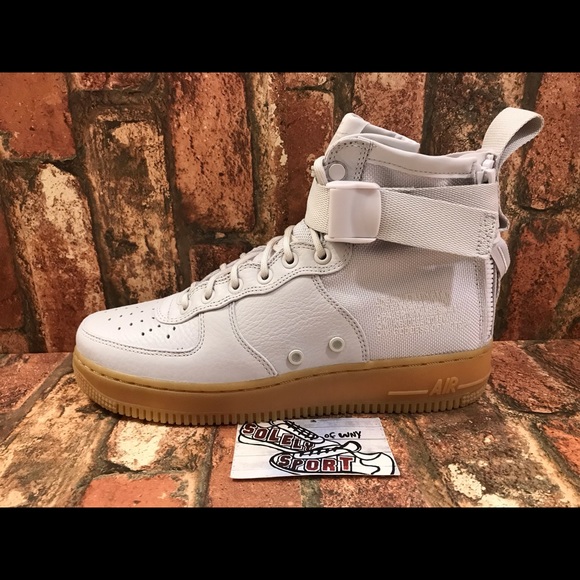 NEW Nike SF AF1 Air Force 1 Leather Boots Womens - Picture 5 of 7